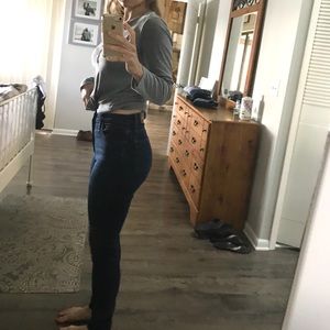 MADEWELL 10-inch high rise skinny jeans